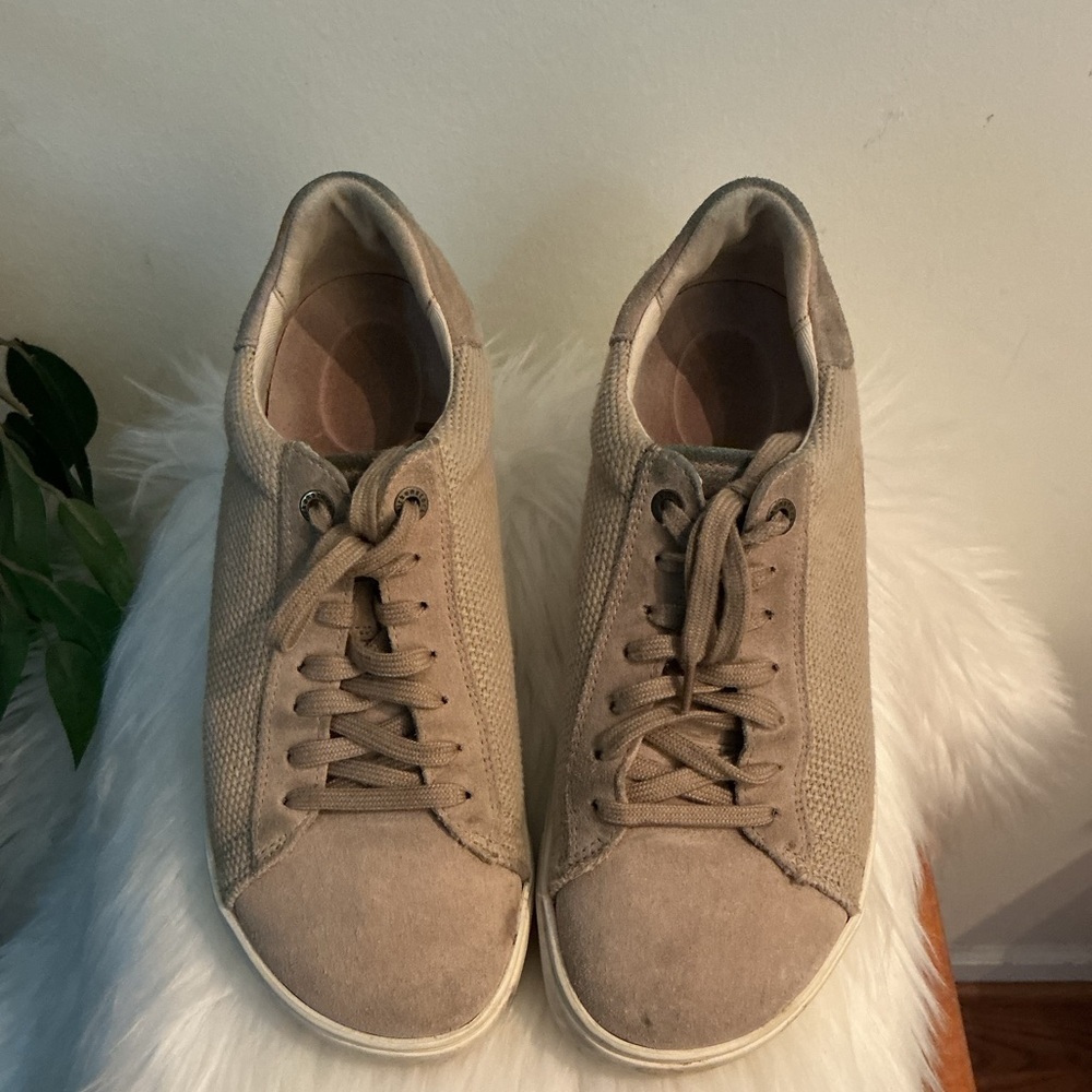 Birkenstock Bend Low Sandcastle Suede Canvas Sneakers Women’s EU 39 (Pre-Owned)